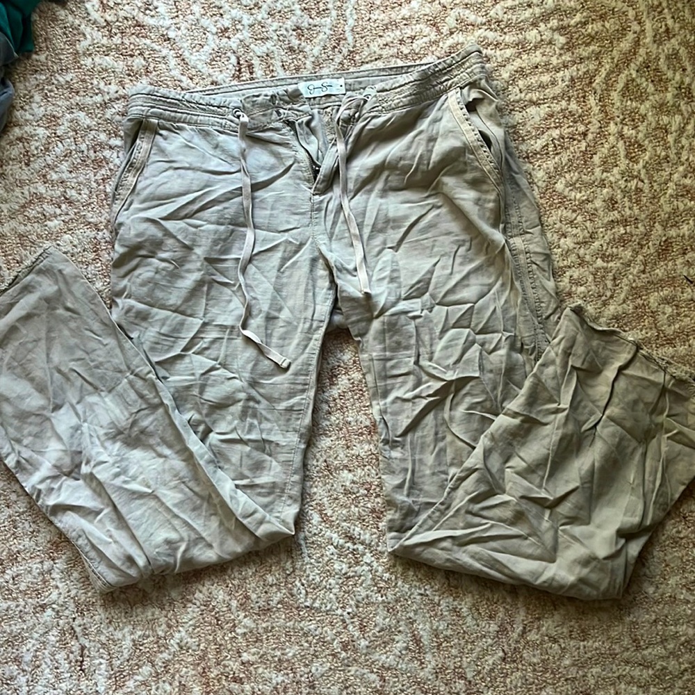 Jessica Simpson linen pants size m